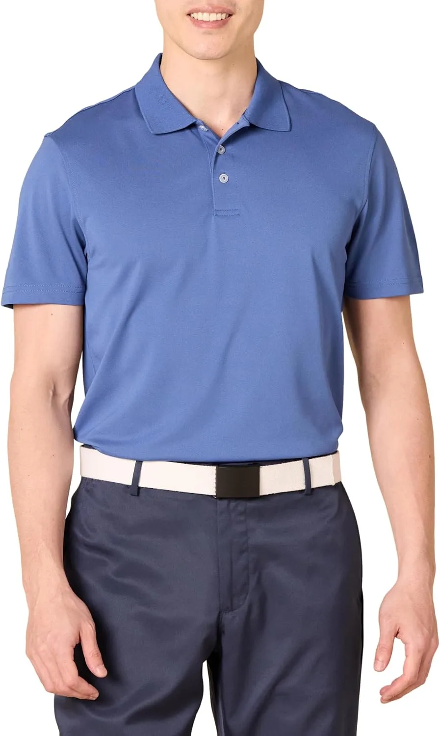 Amazon Essentials Men's Golf Polo Shirt, Short Sleeve, Dri Fit, Slim-Fit, Quick-Dry