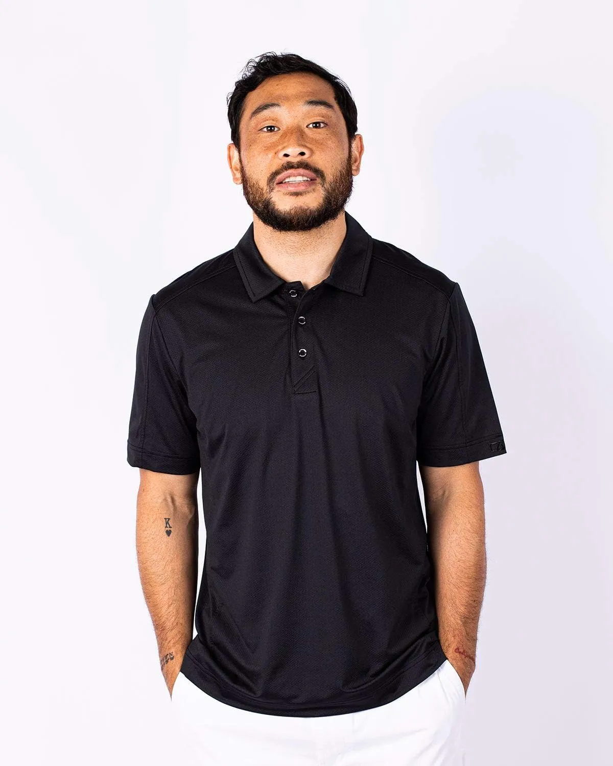 Cutter & Buck Men's Big & Tall Prospect Textured Stretch Polo