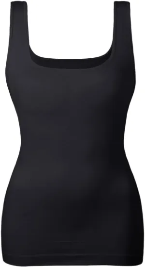 EUYZOU Women Tummy Control Shapewear Tank Tops Seamless Square Neck Compression Tops Slimming Body Shaper Camisole