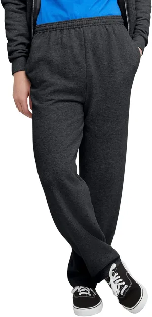 Hanes, EcoSmart Fleece Sweats for Men, Open Bottom Sweatpants, 30.5"