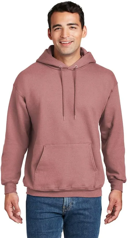 Hanes Men's Ultimate Sweatshirt, Heavyweight Fleece Hoodie, Cotton Sweatshirt for Men