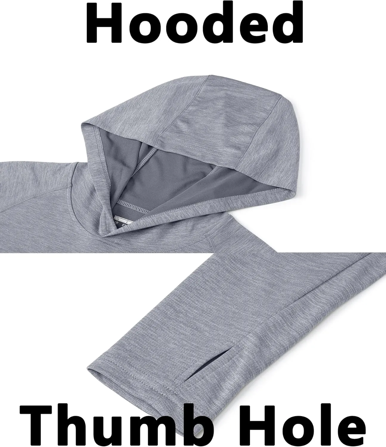 KEFITEVD Womens UPF 50  Sun Protection Hoodies UV Long Sleeve Shirts Lightweight Quick Dry Tops Hiking Fishing