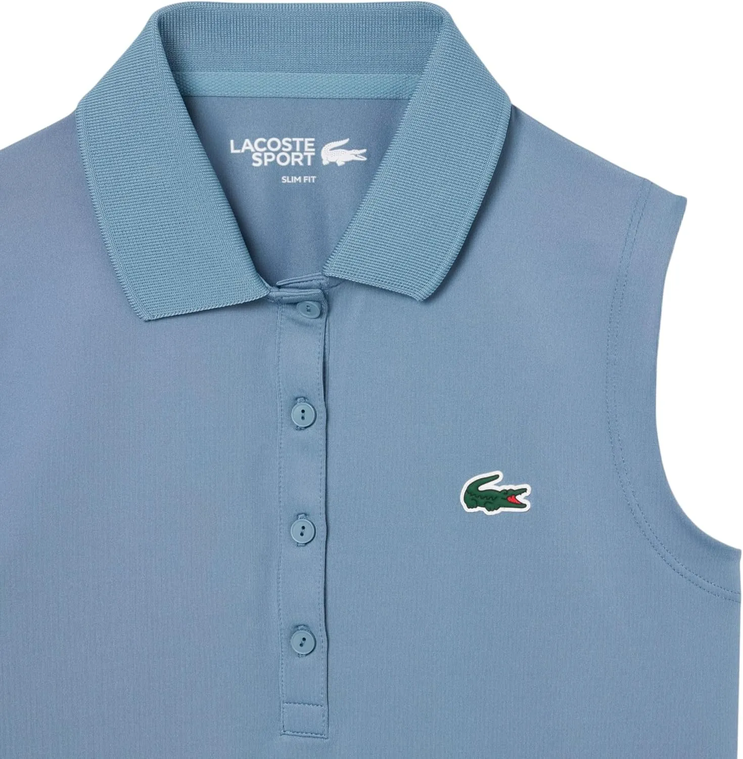 Lacoste Women's Sport Ultra Dry Slim Fit Anti-uv Stretch Golf Polo Shirt