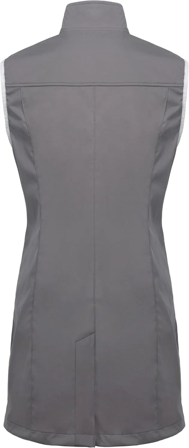 Little Donkey Andy Women's Lightweight Softshell Vest, Windproof Sleeveless Jacket for Running Hiking Travel