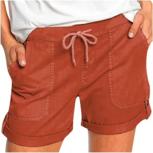Lounge Summer Shorts for Women Drawstring Elastic Waist Pull on Shorts Baggy Trendy Short Pants 2025 Trendy Outfits