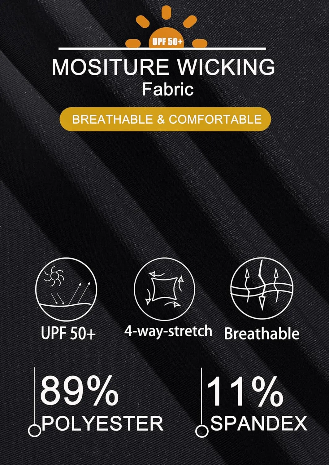 MAGCOMSEN Women's Long Sleeve Golf Shirts UPF 50  Polo Moisture Wicking 3-Button Placket Casual Shirt for Tennis Sports