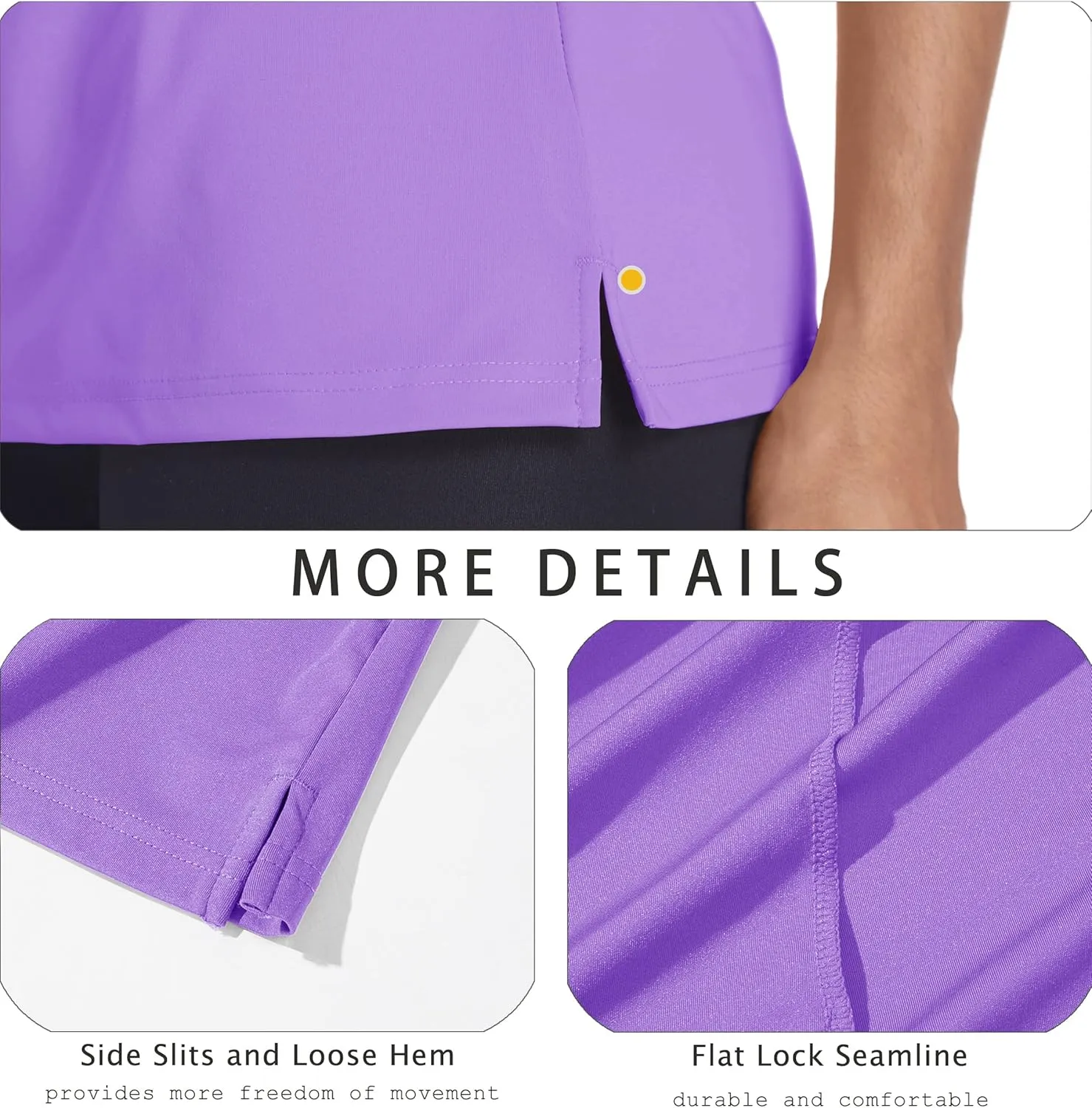 MAGCOMSEN Women's Long Sleeve Golf Shirts UPF 50  Polo Moisture Wicking 3-Button Placket Casual Shirt for Tennis Sports