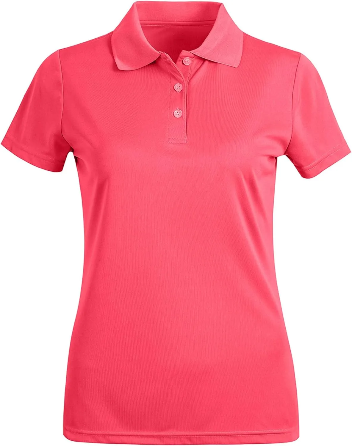 MOHEEN Women's Quick Dry Short Sleeve Polo Shirts Moisture Wicking Performance Athletic Golf Polo