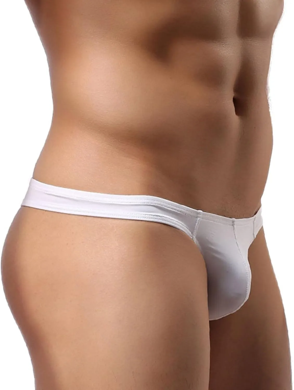 Sexy Lingerie for Men Sexy Lace G-String Bulge Pouch Breathable Panties Low Rise Bulge Enhancing Pouch Underwear