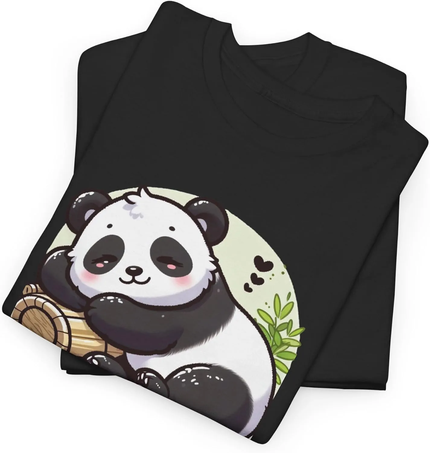 Sleeping Panda Unisex Tee, Cute Animal Lover Gift, Relaxing Panda T-Shirt, Comfy Cotton Top, Lazy Day Clothing, Nature