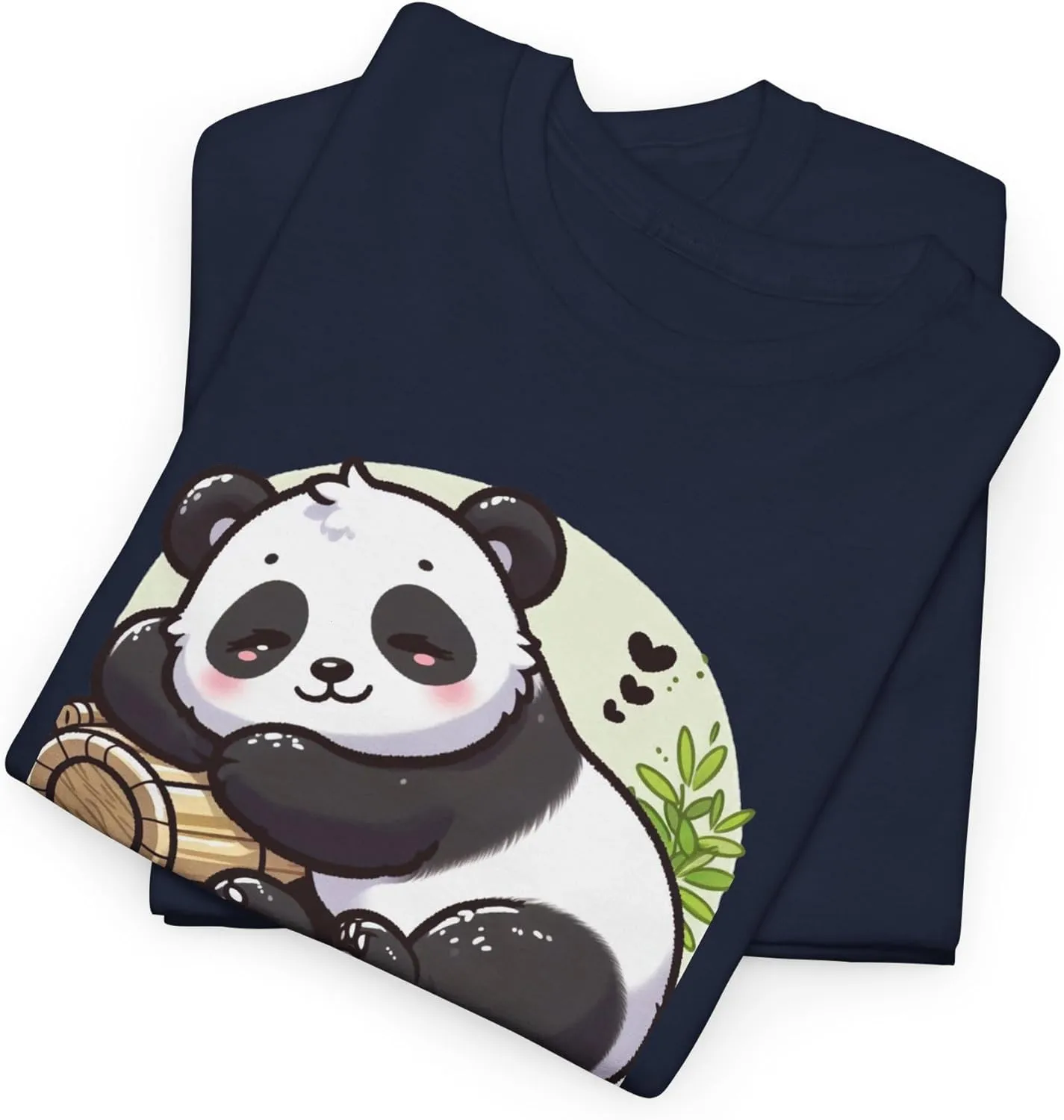Sleeping Panda Unisex Tee, Cute Animal Lover Gift, Relaxing Panda T-Shirt, Comfy Cotton Top, Lazy Day Clothing, Nature