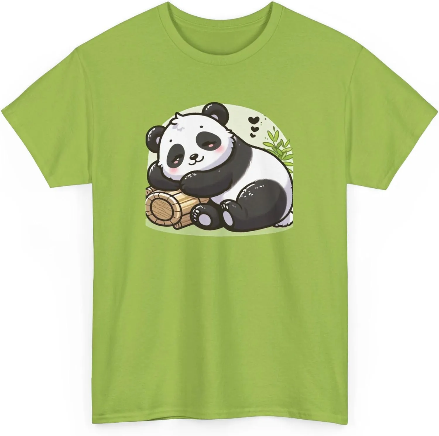 Sleeping Panda Unisex Tee, Cute Animal Lover Gift, Relaxing Panda T-Shirt, Comfy Cotton Top, Lazy Day Clothing, Nature