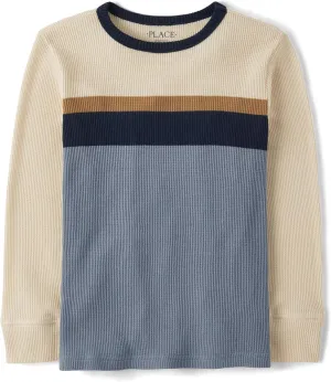 The Children's Place Boys' Long Sleeve Everyday Casual Knit Shirt