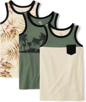 The Children's Place Boys' Sleeveless Tank Top Shirt