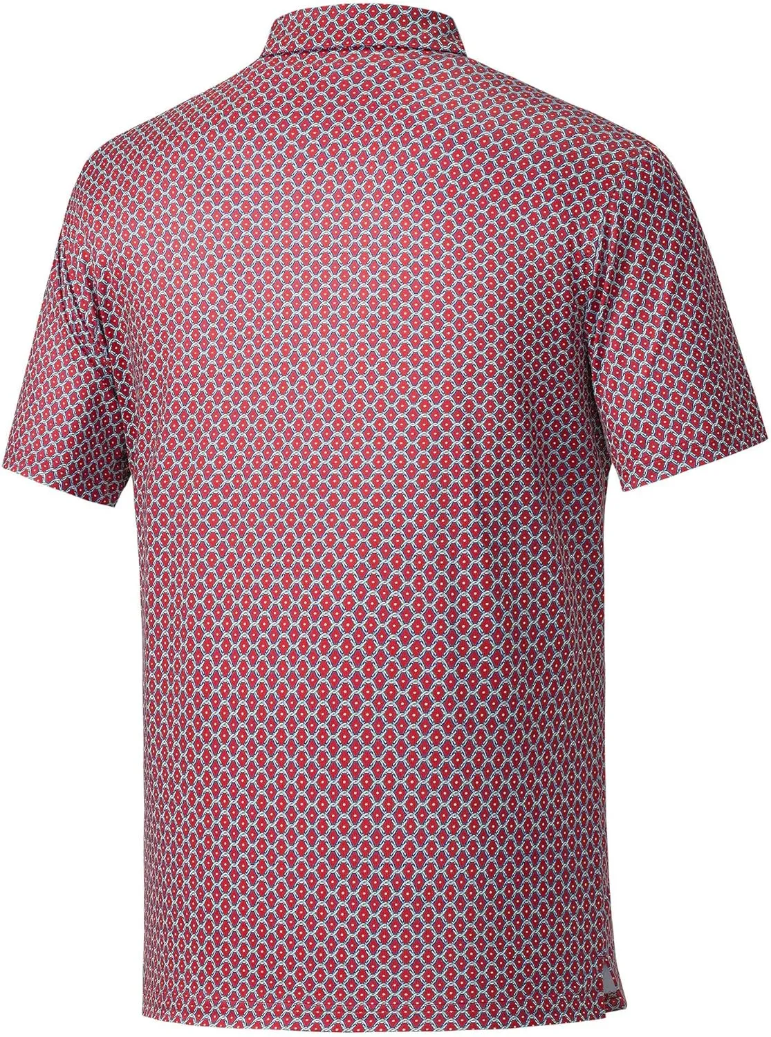 Willit Men's Golf Polo Shirts Short Sleeve Quick Dry Performance Moisture Wicking Print Casual