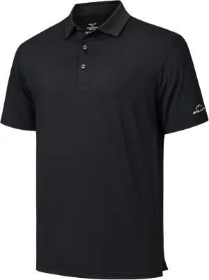Willit Men's Golf Polo Shirts Short Sleeve Quick Dry Performance Moisture Wicking Print Casual