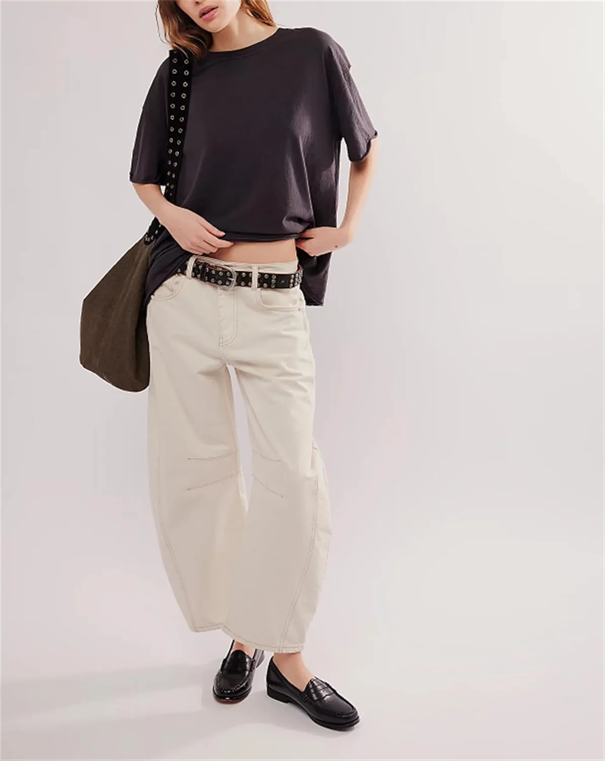 Women Y2k Embroidered Graphic Tees Preppy Teen Girls Short Sleeve Oversized Summer T-Shirt Coastal Beach Tops