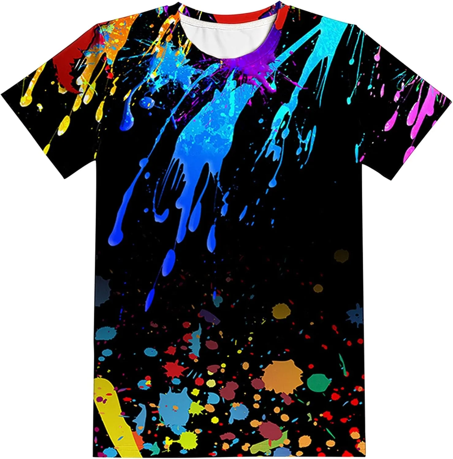 Yasswete Boys Girls T-Shirt 3D Realistic Graphic Crewneck Short Sleeve Printed Tee Shirt Tops for Kids Teens 6-16 Years