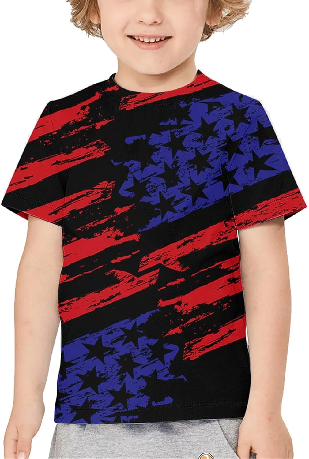 Yasswete Boys Girls T-Shirt 3D Realistic Graphic Crewneck Short Sleeve Printed Tee Shirt Tops for Kids Teens 6-16 Years