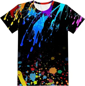 Yasswete Boys Girls T-Shirt 3D Realistic Graphic Crewneck Short Sleeve Printed Tee Shirt Tops for Kids Teens 6-16 Years