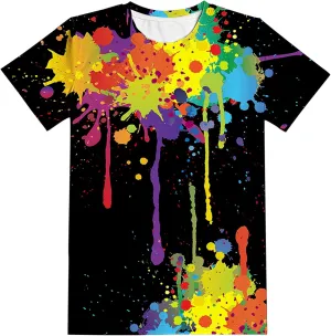 Yasswete Boys Girls T-Shirt 3D Realistic Graphic Crewneck Short Sleeve Printed Tee Shirt Tops for Kids Teens 6-16 Years